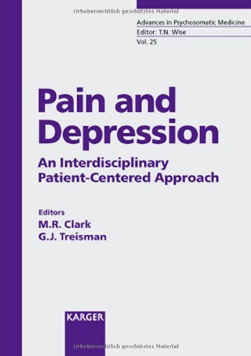 Pain And Depression An Interdisciplinary Patientcentered Approach 1st Edition Michael R Clark