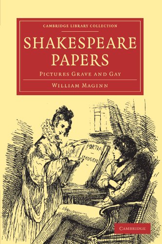Shakespeare Papers Pictures Grave And Gay Reissue William Maginn