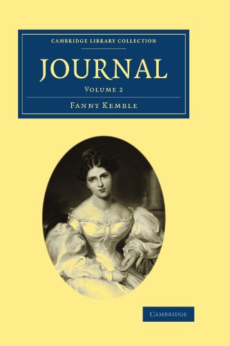 Journal 1st Edition Fanny Kemble