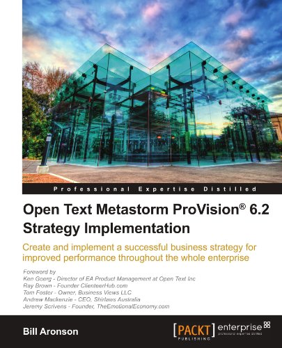 Metastorm Provision 62 Strategy Implementation Bill Aronson