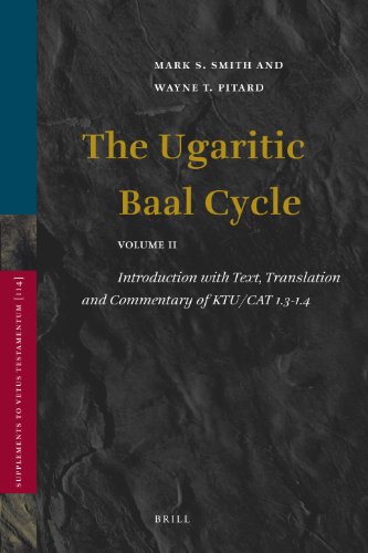 The Ugaritic Baal Cycle Supplements To Vetus Testamentum Hardvd Mark S Smith