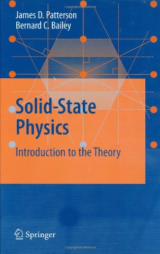 Solidstate Physics Introduction To The Theory 1st Edition James Patterson