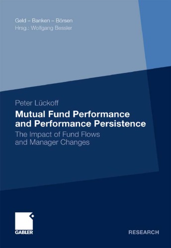 Mutual Fund Performance And Performance Persistence Peter Lckoff