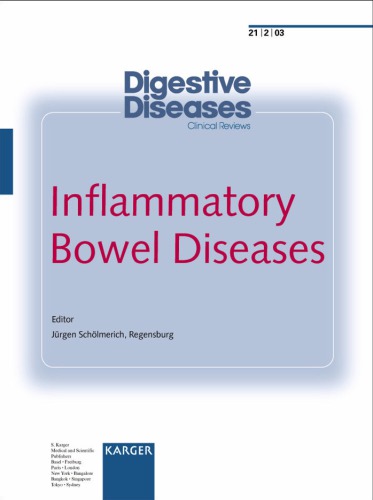 Inflammatory Bowel Disease Volume 21 1st Edition Jrgen Schlmerich