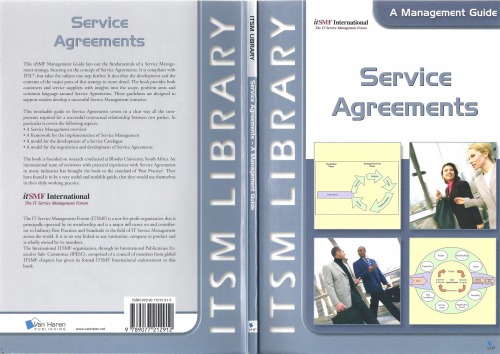 Service Agreements A Management Guide Itsm Library 1st Robert Benyon