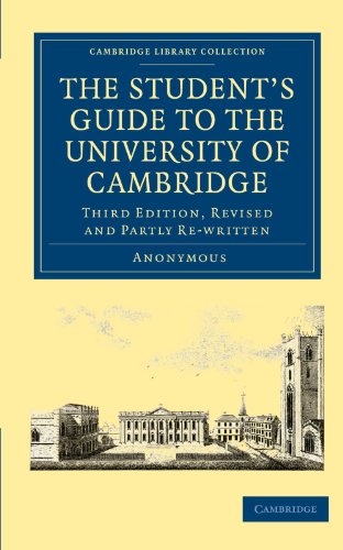 The Students Guide To The University Of Cambridge 3rd Edition Anonymous