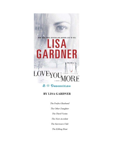 Love You More Lisa Gardner