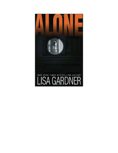 Alone First Printing Lisa Gardner