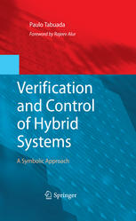 Verification And Control Of Hybrid Systems A Symbolic Approach 1st Edition Paulo Tabuada Auth