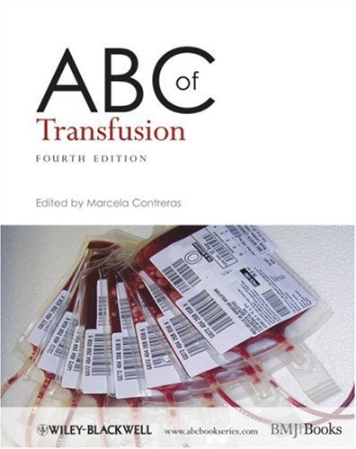 Abc Of Transfusion Abc Series 4th Edition Marcela Contreras