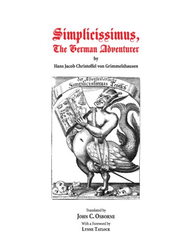 Simplicissimus The German Adventurer 1st Edition Hans Jakob Christof Von Grimmelshausen