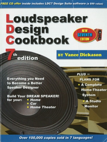 Loudspeaker Design Cookbook 7th Vance Dickason