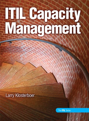 Itil Capacity Management 1st Edition Larry Klosterboer
