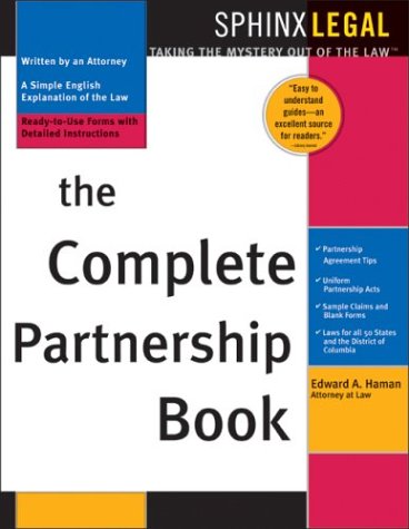 The Complete Partnership Book Edward A Haman