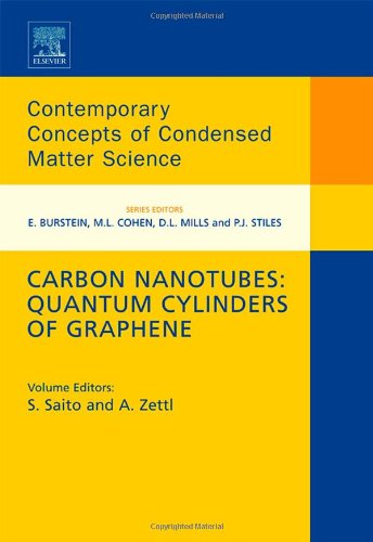 Carbon Nanotubes Quantum Cylinders Of Graphene 3rd Edition S Saito And A Zettl Eds