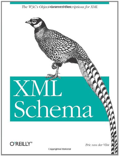 Xml Schema 1st Eric Van Der Vlist