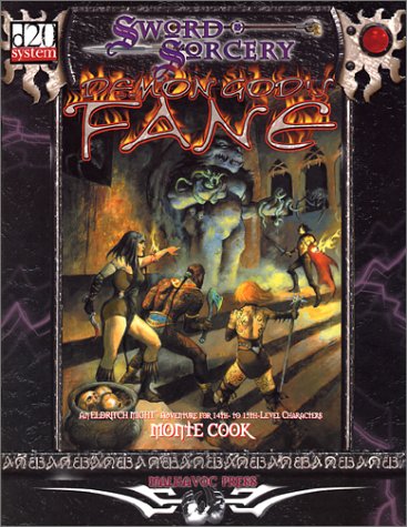 Demon Gods Fane Dungeons Dragons Eldritch Might Adventure Monte Cook