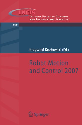 Robot Motion And Control 2007 1st Edition Krzysztof R Kozlowski