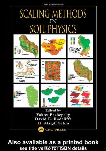 Scaling Methods In Soil Physics 1st Edition Yakov Pachepsky David E Radcliffe