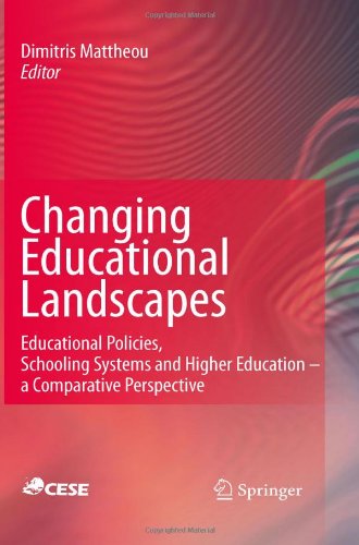 Changing Educational Landscapes Educational Policies Schooling Systems And Higher Education A Comparative Perspective 1st Edition Dimitris Mattheou Auth