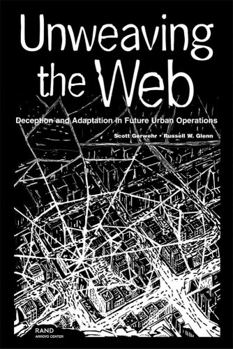 Unweaving The Web Deception And Adaptationin Future Urban Operations 1st Edition Scott Gerwehr