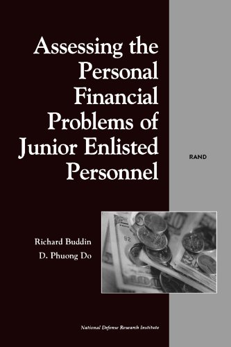 Assessing The Personal Financial Problems Of Junior Enlisted Personnel 1st Edition Richard Buddin