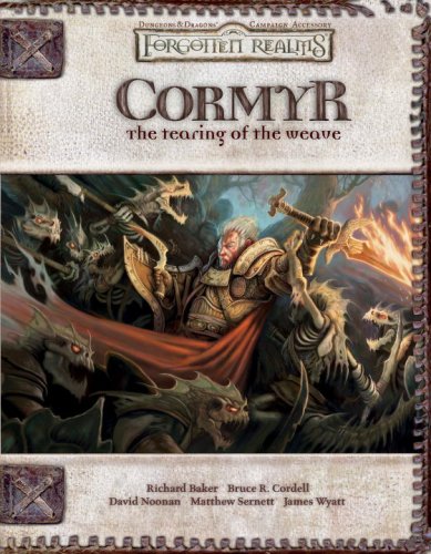 Cormyr The Tearing Of The Weave Dungeons Dragons D20 35 Fantasy Roleplaying Forgotten Realms Supplement Rich Baker