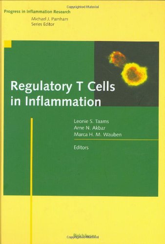 Regulatory T Cells In Inflammation Progress In Inflammation Research 1st Edition Leonie S Taams Editor