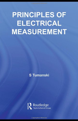 Principles Of Electrical Measurement 1st Edition Slawomir Tumanski