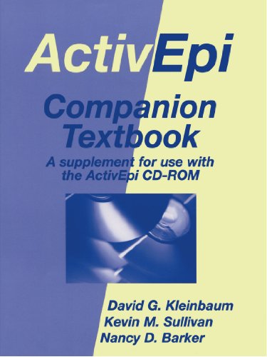Activepi Companion Textbook David G Kleinbaum Nancy Barker Kevin M Sullivan