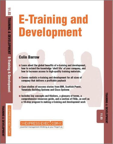 Etraining And Development C Barrow