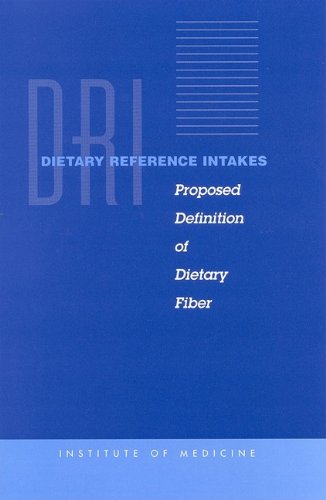 Dietary Reference Intakes Dri Proposed Definition Dietary Fiber 1st Edition Institute Of Medicine Of The National Academies