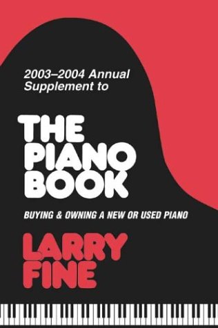 20032004 Annual Supplement To The Piano Book Supplement Larry Fine