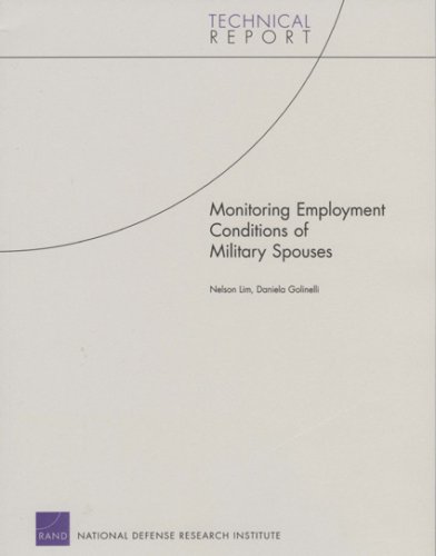 Monitoring Employment Conidtions Of Military Spouses 1st Edition Nelson Lim