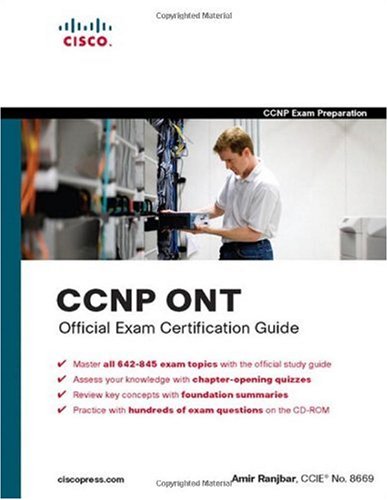 Ccnp Ont Official Exam Certification Guide Amir Ranjbar