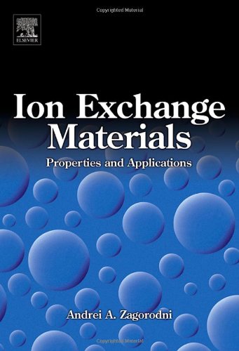 Ion Exchange Materials Properties And Applications Andrei A Zagorodni Author