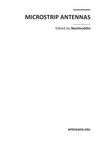 Microstrip Antennas Nasimuddin Nasimuddin