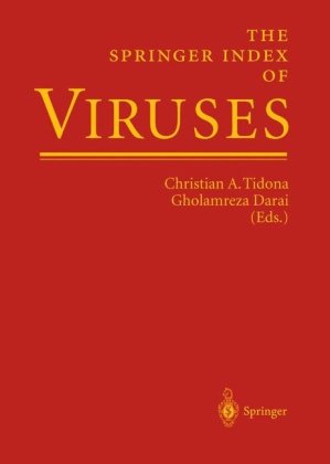 The Springer Index Of Viruses 1st Christian A Tidona Gholamreza Darai