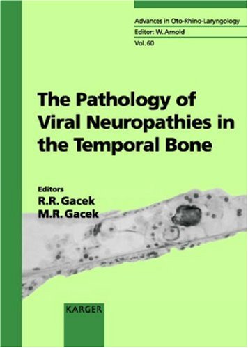 Viral Neuropathies In The Temporal Bone Advances In Otorhinolaryngology Vol 60 1st Edition Richard R Ed Gacek