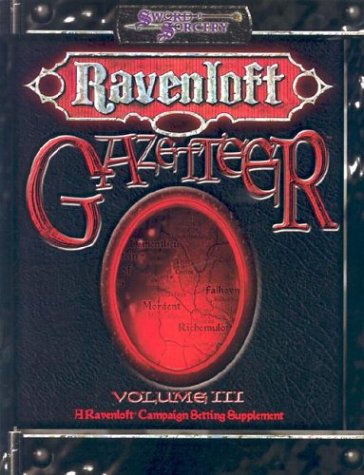Ravenloft Gazetteer Iii Ravenloft D20 30 Fantasy Roleplaying Jackie Cassada