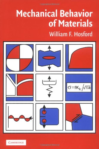 Mechanical Behavior Of Materials William F Hosford