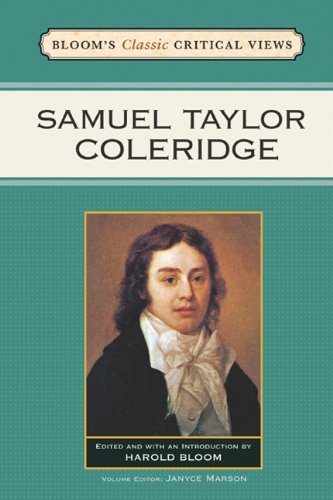 Samuel Taylor Coleridge Harold Bloom Janyce Marson