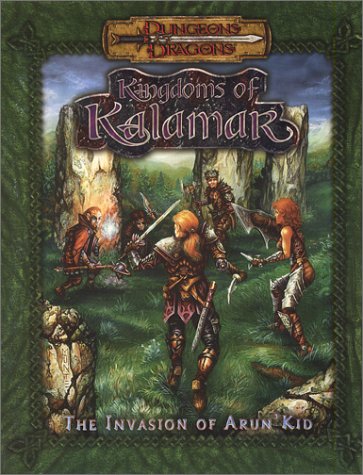 Invasion Of Arunkid Dungeons Dragons Kingdoms Of Kalamar Adventure 3rd Edition Scott Casper