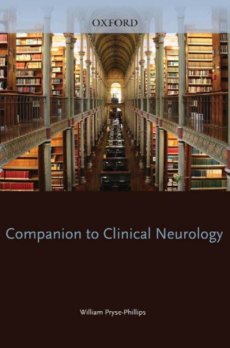 Companion To Clinical Neurology Third Edition William Prysephillips