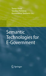 Semantic Technologies For Egovernment 1st Edition Tom Vitvar