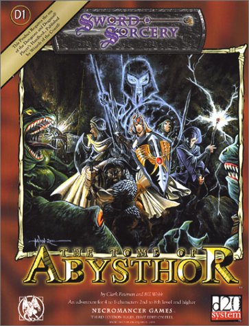 The Tomb Of Abysthor Sword Sorcery Clark Peterson Bill Webb