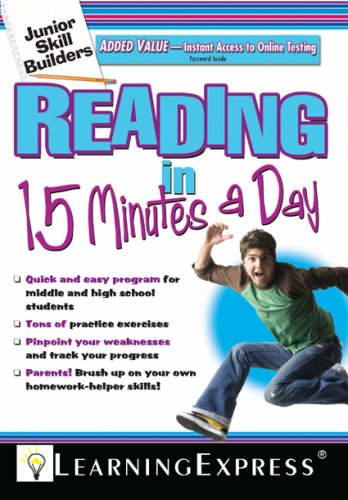 Reading In 15 Minutes A Day Learningexpress Editors