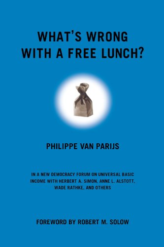 Whats Wrong With A Free Lunch New Democracy Forum Philippe Van Parijs
