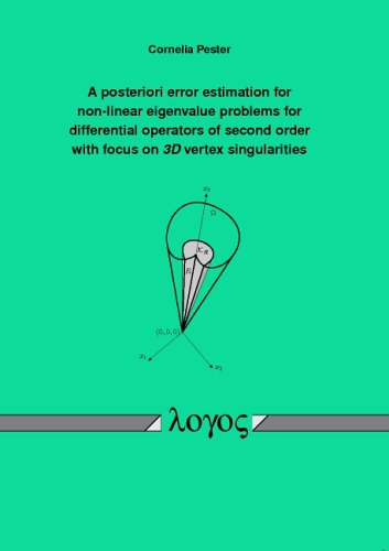 A Posteriori Error Estimation For Nonlinear Eigenvalue Problems For Differential Operators Of Second Order With Focus On 3d Vertex Singularities Cornelia Pester