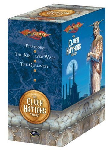 Dragonlance The Elven Nations Gift Set Firstborn The Kinslayer Wars The Qualinesti Paul B Thompson